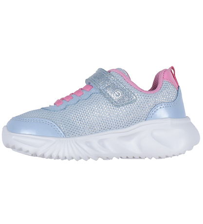 Geox Lichtgevende Schoenen - J Assistenten - Sky/Roze