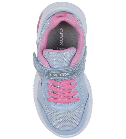 Geox Lichtgevende Schoenen - J Assistenten - Sky/Roze