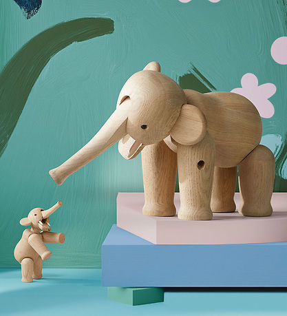 Kay Bojesen Wooden figure - Elephant - Large - 22 cm - Eg