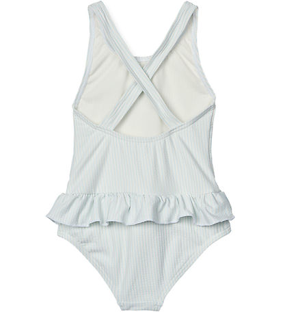Liewood Swimsuit - Amara - Y/D Stripe Pure Sky/Cream De La Crem