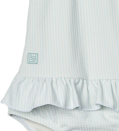Liewood Swimsuit - Amara - Y/D Stripe Pure Sky/Cream De La Crem