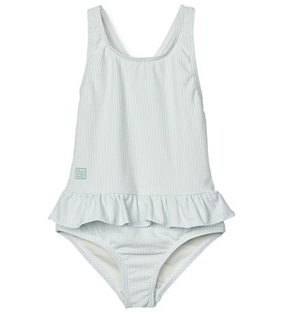 Liewood Swimsuit - Amara - Y/D Stripe Pure Sky/Cream De La Crem