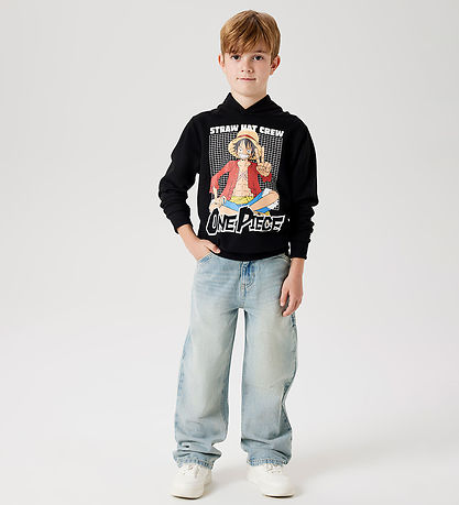 Name It Hoodie - NkmDyn OnePiece - Svart Name It Hoodie - NkmDyn OnePiece - Svart