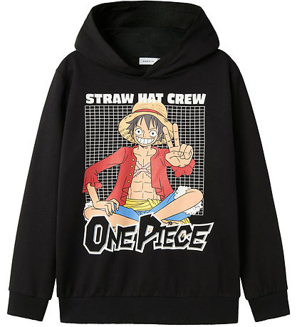 Name It Kapuzenpullover - NkmDyn Einteiler - Schwarz