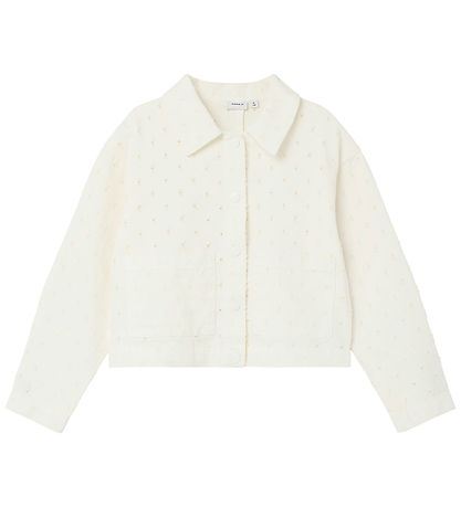 Name It Denim Jacket - NkfHazel - Cloud Dancer