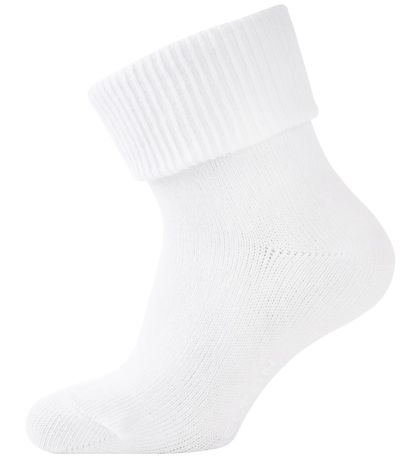 Melton Baby Socks - White Melton Baby Socks - White