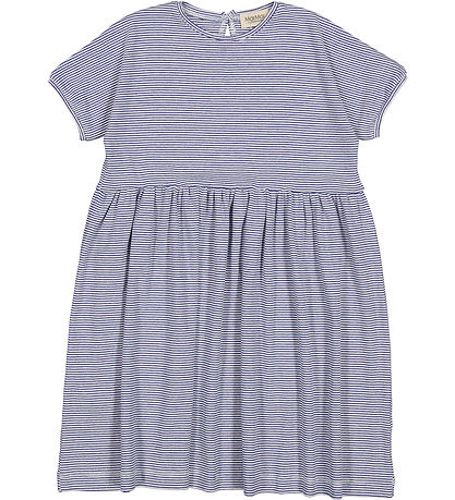 MarMar Klänning - Rib - Modal - Dioa - Blue Stripe