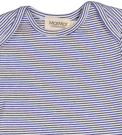 Barboteuse d'Été MarMar - Rib - Modal - Roxi - Blue Stripe Barboteuse d'Été MarMar - Rib - Modal - Roxi - Blue Stripe