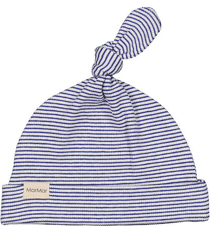 MarMar Beanie - Rib - Modal - Aiki - Blue Stripe