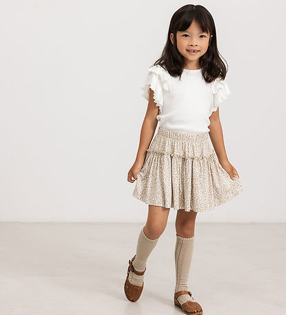 T-Shirt MarMar - Modal - Tavora Frill - Doux White