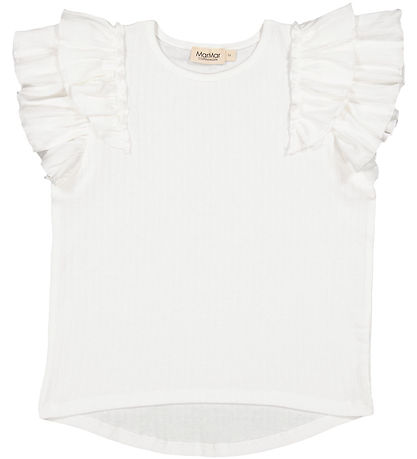 T-Shirt MarMar - Modal - Tavora Frill - Doux White