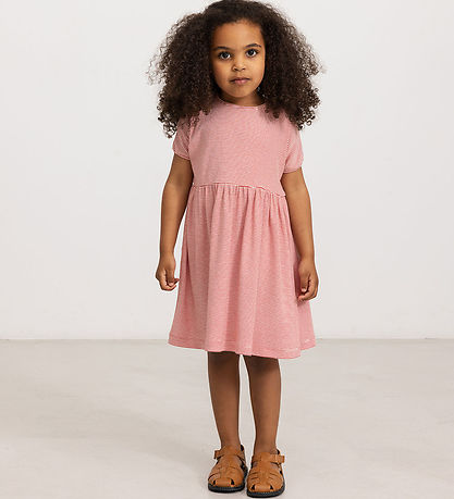 MarMar Dress - Rib - Modal - Dioa - Red Stripe
