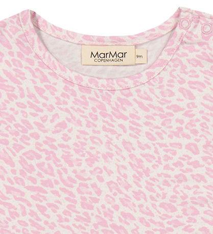 MarMar T-shirt - Viscose - Leo - Pink Leo
