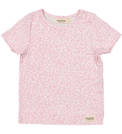 MarMar T-shirt - Viscose - Leo - Pink Leo