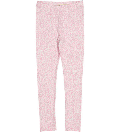 MarMar Leggings - Viscose - Leo - Pink Leo MarMar Leggings - Viscose - Leo - Pink Leo