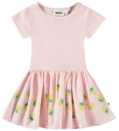 Molo Dress - Rib - Carin - Bouncy Berries Molo Dress - Rib - Carin - Bouncy Berries