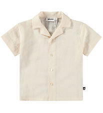 Molo Shirt - Linen/Cotton - Eyou - Summer Sand Molo Shirt - Linen/Cotton - Eyou - Summer Sand
