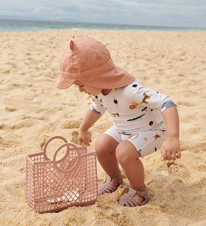 Liewood Coverall Swimsuit - Thor - Safari Sandy Mix