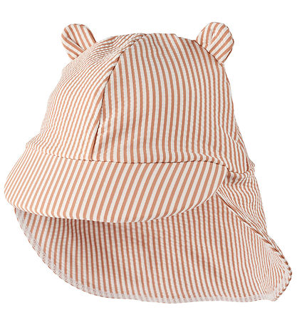 Liewood Swim Hat - Senia - UV40+ - Y/D Stripe Pale Tuscany/Cream