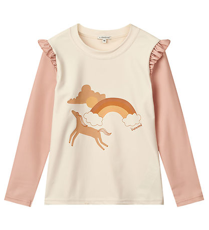 Liewood Swim Top - Tenley - UV40+ - Pale Tuscany/Ecru Liewood Swim Top - Tenley - UV40+ - Pale Tuscany/Ecru