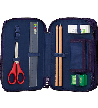 Ergobag Pencil Case w. Contents - Maxi - StargazBear