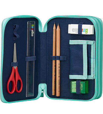 Ergobag Pencil Case w. Contents - Maxi - Magic BubbleBear Ergobag Pencil Case w. Contents - Maxi - Magic BubbleBear