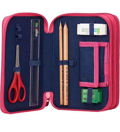 Ergobag Pencil Case w. Contents - Maxi - StarlightBear