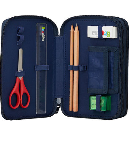 Ergobag Pencil Case w. Contents - Maxi - AtmosBear Ergobag Pencil Case w. Contents - Maxi - AtmosBear