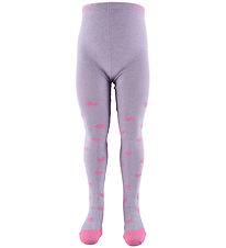 Melton Tights - Bow Glitter - Cloud Lilac Melton Tights - Bow Glitter - Cloud Lilac