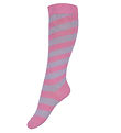 Melton Knee-High Socks - Candy Stripe - Pink Cosmos Melton Knee-High Socks - Candy Stripe - Pink Cosmos