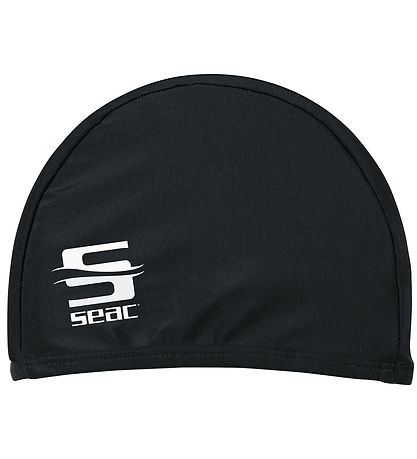 Seac Swim Cap - Lycra - Adult - Black
