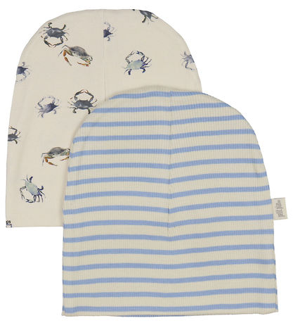 Petit Piao Muts - Rib - Modaal - 2-pack - Aantrekkingskracht Blu