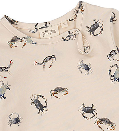 Petit Piao Bodysuit l/s - Sea