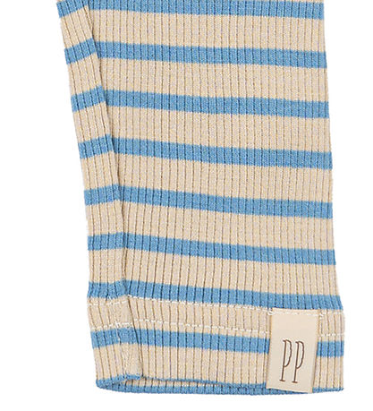 Petit Piao Leggings - Rib - Modal - Allure Blue/Dark Off White Petit Piao Leggings - Rib - Modal - Allure Blue/Dark Off White