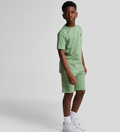 Lyle & Scott Sweat Shorts - Smoke Green