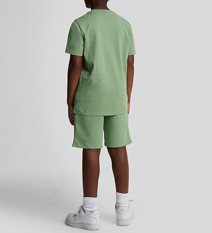 Lyle & Scott Sweat Shorts - Smoke Green