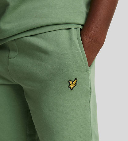 Lyle & Scott Sweat Shorts - Smoke Green