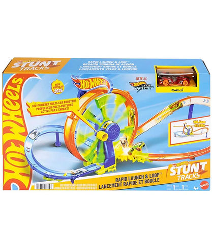 Hot Wheels Racebaan - Action Snelle lancering en lus