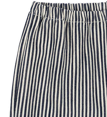 Konges Sløjd Hosen - Fender - Denim - Marine Stripe