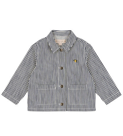 Konges Sløjd Denim Shirt - Fender - Naval Stripe