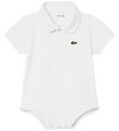 Body m/c Lacoste - Piqué - Blanc av. Logo Body m/c Lacoste - Piqué - Blanc av. Logo