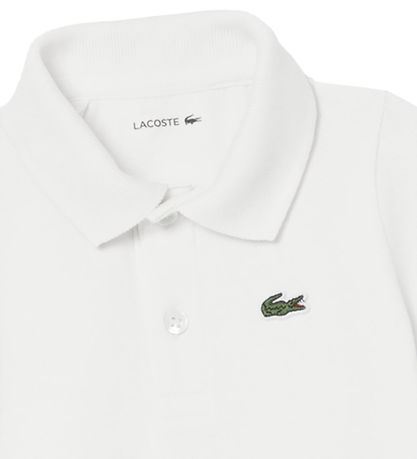 Lacoste Samfella c/o - Píké - Hvítt M. Lógó