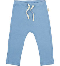 Petit Piao Trousers - Rib - Modal - Allure Blue Petit Piao Trousers - Rib - Modal - Allure Blue