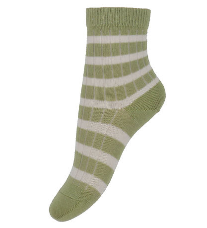 MP Socks - Eli - Cedar/White Striped