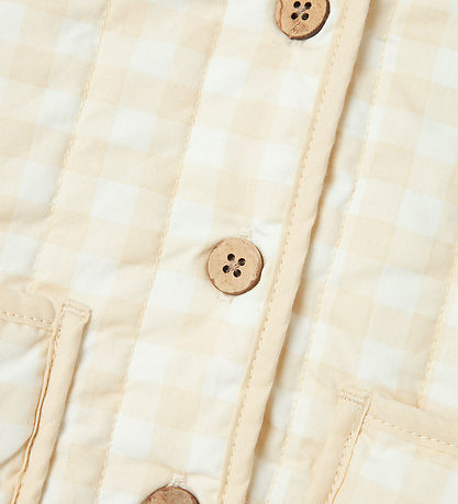 Lil' Atelier Jacket - NmfLarose - Quilt - Coconut Milk