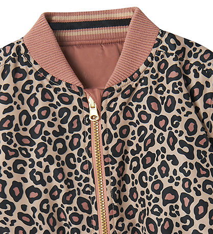Name It Bomber Jacket - Reversible - NkfMariska - Black/Pink w.  Name It Bomber Jacket - Reversible - NkfMariska - Black/Pink w.