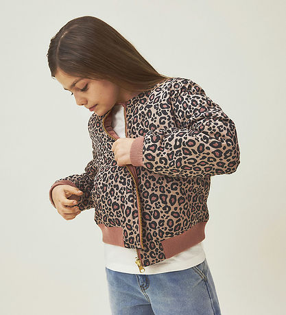 Name It Bomber Jacket - Reversible - NkfMariska - Black/Pink w.  Name It Bomber Jacket - Reversible - NkfMariska - Black/Pink w.