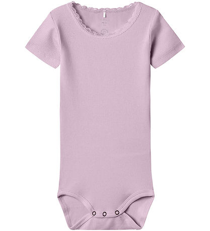 Name It Bodysuit s/s - Rib - Noos - NbfKab - Winsome Orchid Name It Bodysuit s/s - Rib - Noos - NbfKab - Winsome Orchid