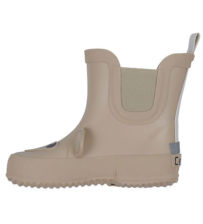 CeLaVi Rubber Boots - Maps - White Pepper w. 3D effect