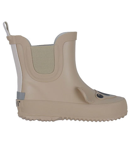 CeLaVi Rubber Boots - Maps - White Pepper w. 3D effect